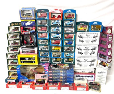 Lot 152 - Corgi, Ertl, Ravensberger & other items. Large Mixed Group of Diecast Vehicles & Jigsaws.