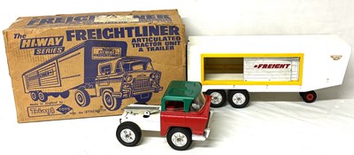 Lot 161 - Triang Hi-Way Series Feightliner Articulated Truck.