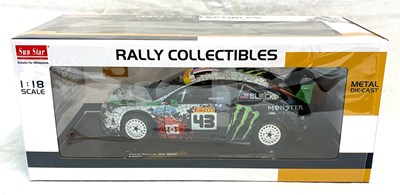 Lot 235 - Sun Star 1/18th scale Die-cast Rally Collectibles 3957 Ford Focus RS MIP