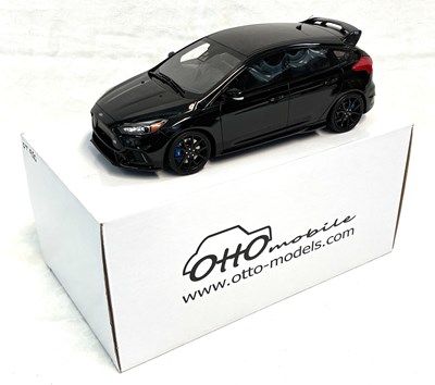 Lot 236 - Otto Mobile 1/18th scale Die-cast Ford Focus RS (black) MIP