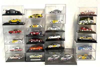 Lot 229 - Magazine issues or Minichamps and other makers 1/43 Scale Diecast Models x 24