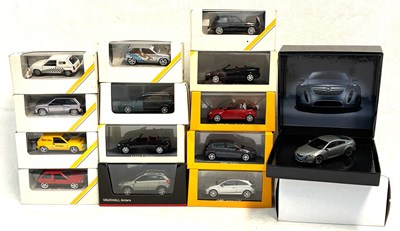 Lot 263 - Opel & Vauxhall Dealer Issues 1/43 Scale Diecast Models x 14