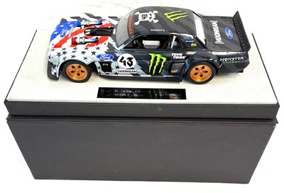 Lot 247 - Top Marques 1/18th scale Die-cast Ford Mustang Special Star and Stripes Hoonigan MIB