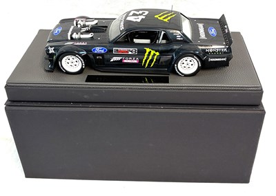 Lot 249 - Top Marques 1/18th scale Die-cast Ford Mustang Hoonigan Special 2020 New Wheels "black Edition" MIB