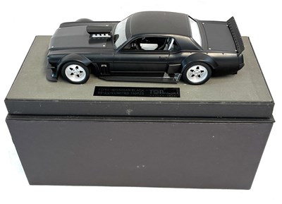 Lot 250 - Top Marques 1/18th scale Die-cast Ford Mustang Hoonigan Matt Black