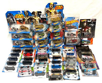 Lot 276 - Hot Wheels 1/64 Scale Die-cast vehicles x 48 MISP