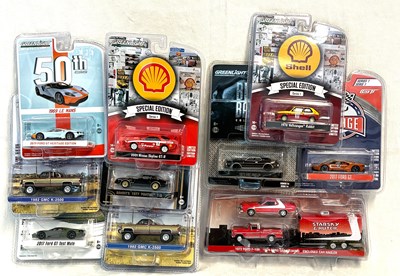 Lot 279 - Greenlight Collectibles 1/64 Scale Die-cast vehicles x 10 MISP