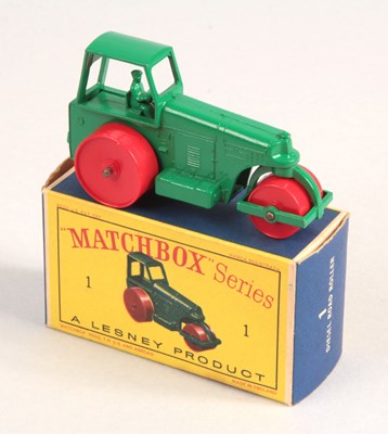 Lot 5 - Matchbox Regular Wheels 1d Aveling Barford Diesel Road Roller - Stannard Code 3 with Type D4 Box