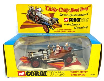 Lot 288 - Corgi Toys Chitty Chitty Bang Bang Die-cast Model (1991 reissue) MIB