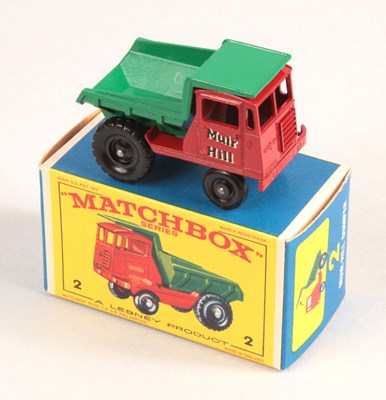 Lot 9 - Matchbox Regular Wheels 2c Muir Hill Site Dumper "Muir Hill" - UNLISTED STANNARD CODE