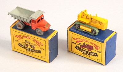 Lot 26 - Matchbox Regular Wheels Pair of Construction Vehicles