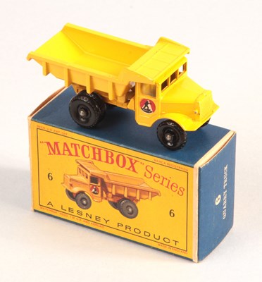 Lot 29 - Matchbox Regular Wheels 6b Euclid Quarry Truck - Stannard Code 7 WITH TYPE D1 BOX