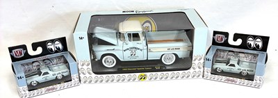 Lot 309 - M2 Machines & Castline Moon Eyes Die-cast models x 3 MIB