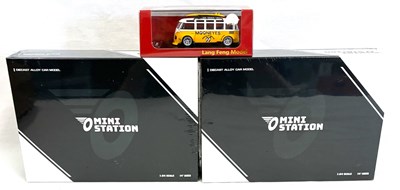 Lot 310 - Mini Station & Lang Feng Model Die-cast 1/64 scale models and model sets x 3 MISP