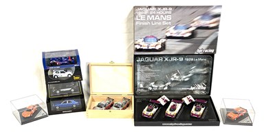 Lot 313 - Spark, Minichamps, Vitesse Hip-Racing and other Die-cast models and model sets x 8 MIB
