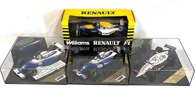 Lot 319 - Onyx & Heritage Classics Formula 1 Die-cast Racing Cars x 4 MIP