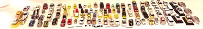 Lot 326 - Large quantity of Die-cast Cars & other Vehicles, various scales and manufacturers