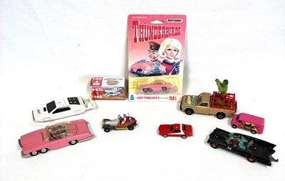 Lot 332 - Quantity of TV & Film related Die-cast vehicles