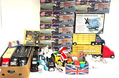 Lot 341 - Large quantity of Die-cast vehicle carry & storage cases, some MIB