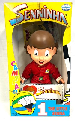 Lot 343 - Multibrink Ayrton Senna (Senninha) 15.7" Plush Doll MIB