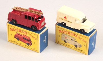 Lot 42 - Matchbox Regular Wheels Pair of Emergency Service Vehicles