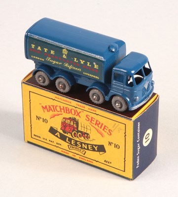 Lot 44 - Matchbox Regular Wheels 10c Foden Sugar Container Truck - Stannard Code 1 WITH CROWN TO REAR DECAL