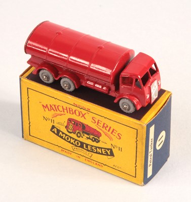 Lot 49 - Matchbox Regular Wheels 11b ERF Tanker - Stannard Code 12 GPW + RARE TYPE B4 BOX