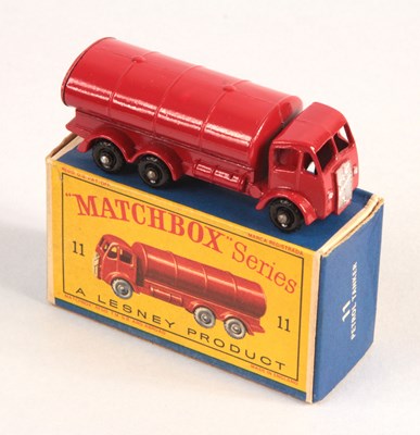 Lot 50 - Matchbox Regular Wheels 11b ERF Tanker - Stannard Code 17 with BPW + TYPE D2 BOX
