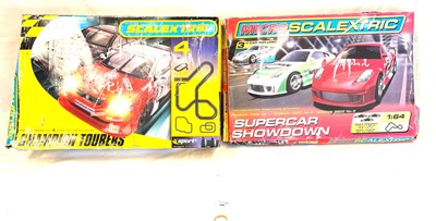 Lot 348 - Scalextric sets x 2 Champion Tourers & Supercar Showdown MIB
