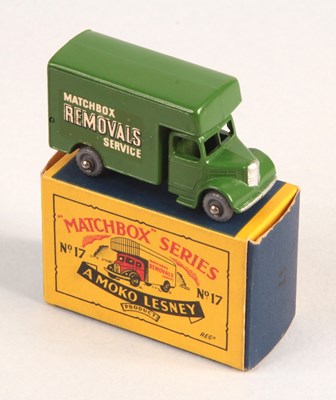 Lot 70 - Matchbox Regular Wheels 17b Bedford Removals Van - Stannard Code 9 With GPW