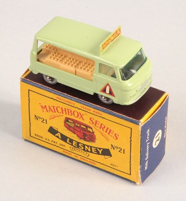 Lot 84 - Matchbox Regular Wheels 21c Commer Milk Float - Stannard Code 3 WITH BOTTLE DOOR DECALS + SPW