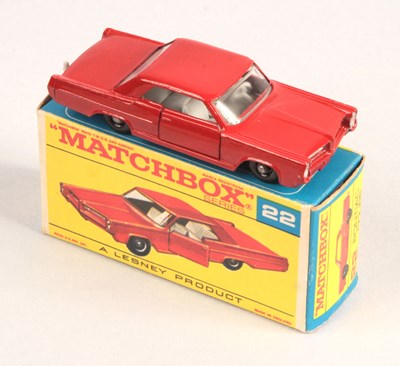 Lot 92 - Matchbox Regular Wheels 22c Pontiac GP Coupe - Stannard Code 6 WITH VERY RARE TYPE F2 BOX