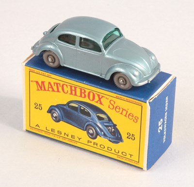 Lot 106 - Matchbox Regular Wheels 25b Volkswagen Beetle - Stannard Code 10 WITH 36-TREAD GPW