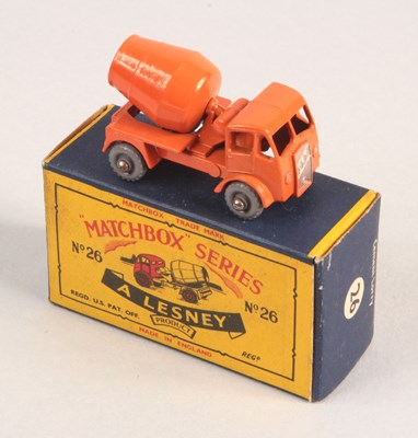 Lot 108 - Matchbox Regular Wheels 26a ERF Cement Mixer - Stannard Code 6 WITH GPW