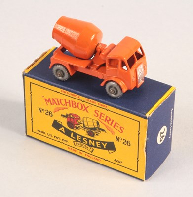 Lot 109 - Matchbox Regular Wheels 26a ERF Cement Mixer - Stannard Code 8 WITH RARE SPW