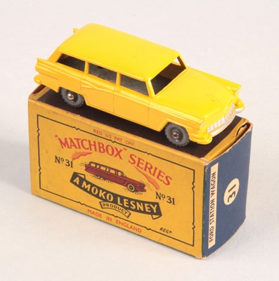 Lot 131 - Matchbox Regular Wheels 31a Ford Customline Station Wagon - Stannard Code 6 WITH GPW & ROUNDED AXLES