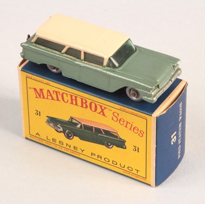 Lot 134 - Matchbox Regular Wheels 31b Ford Fairlane Station Wagon - Stannard Code 11 With 24-Tread SPW