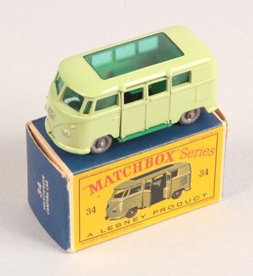 Lot 153 - Matchbox Regular Wheels 34b Volkswagen Transporter Camper Van - Stannard Code 2