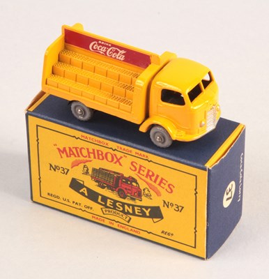 Lot 161 - Matchbox Regular Wheels 37b Karrier Bantam Coca-Cola Delivery Truck - Stannard Code 3