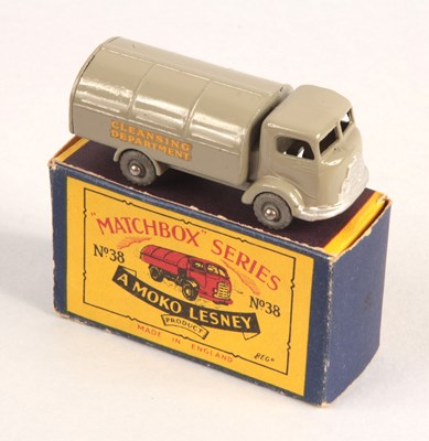 Lot 162 - Matchbox Regular Wheels 38a Karrier Bantam Refuse Truck - Stannard Code 1 - RARE KHAKI GREY