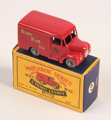 Lot 204 - Matchbox Regular Wheels 47a Trojan Brooke Bond Tea Van - Stannard Code 4 with 20-Tread GPW