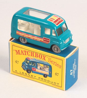 Lot 207 - Matchbox Regular Wheels 47b Commer Ice Cream Van UNLISTED STANNARD CODE GPW & Type B Short Decals