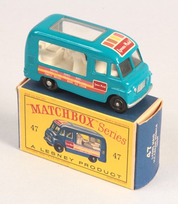 Lot 208 - Matchbox Regular Wheels 47b Commer Ice Cream Van UNLISTED STANNARD CODE TYPE C SHORT MAN + TYPE B DECALS