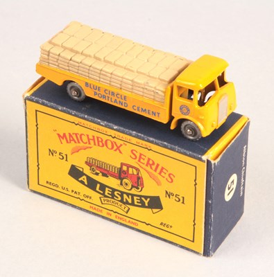 Lot 224 - Matchbox Regular Wheels 51a Albion Chieftain Cement Truck RARE SMALL 7.5mm DIAMETER 18-TREAD SPW