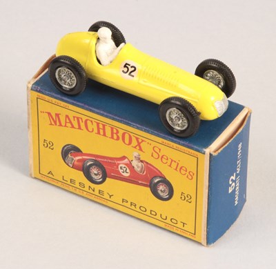 Lot 227 - Matchbox Regular Wheels 52a Maserati 4CLT Racing Car - Stannard Code 8