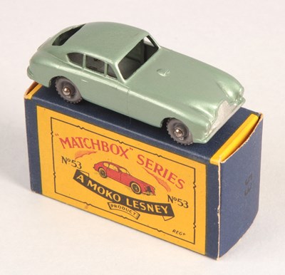 Lot 230 - Matchbox Regular Wheels 53a Aston Martin DB2/4 - Stannard Code 2 GPW + CRIMPED AXLES