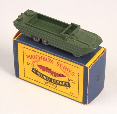 Lot 238 - Matchbox Regular Wheels 55a D.U.K.W. Amphibian - Stannard Code 2 GPW + CRIMPED AXLES