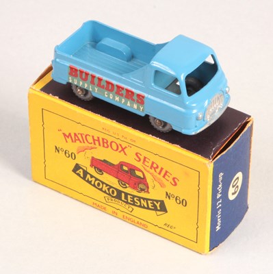 Lot 255 - Matchbox Regular Wheels 60a Morris J2 Pick-up Truck - Stannard Code 3 RARE HYBRID TYPE B4/B5 BOX