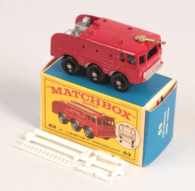Lot 259 - Matchbox Regular Wheels 63b Alvis Salamander Airport Crash Tender - Stannard Code 4