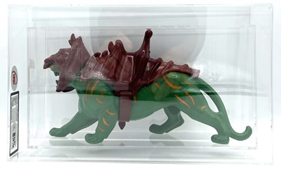 Lot 117 - Mattel Vintage Masters of the Universe Battle Cat Series 1 1982 No Stamp - UKG Graded 85% 85/85.